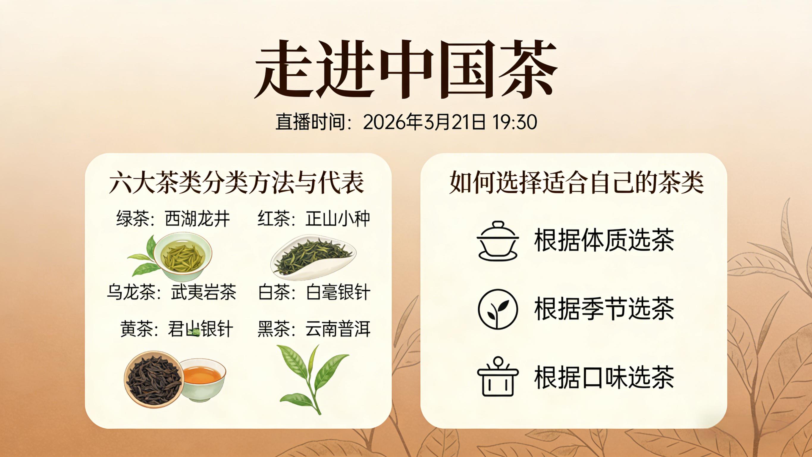 《走进中国茶》2026年3月7日 19:30